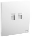 SWITCHES AND SOCKETS- LEGRAND DOUBLE RJ45 CAT6 UTP SOCKET