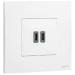 SWITCHES AND SOCKETS- LEGRAND CHARG 2MOD USB C+C 30W PD