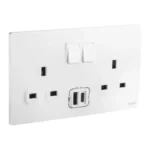 SWITCHES AND SOCKETS- LEGRAND 2G 13A SP SWITCHED SOCKET+USB A & C - Image 6
