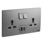 SWITCHES AND SOCKETS- LEGRAND 2G MULTISTANDARD SWITCHED SOCKET + USB A & C - Image 4