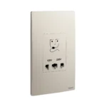 SWITCHES AND SOCKETS- LEGRAND 2G 240V/120V SHAVER SOCKET - Image 2