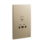 SWITCHES AND SOCKETS- LEGRAND 2G 240V/120V SHAVER SOCKET - Image 3