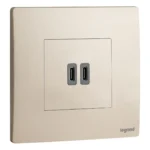 SWITCHES AND SOCKETS- LEGRAND CHARG 2MOD USB C+C 30W PD - Image 2