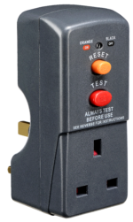 MASTER PLUG ARCDKG-ME-Safety RCD Plug-In Single Socket Adaptor