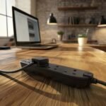 MASTER PLUG SRG4210NB-M 2m Extension Cord-4 Sockets Surge Protected Power Cable Extender, Wire Extension with Safety Shutters, Black - Image 7