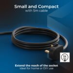 MASTER PLUG SCT0510/4BL-ME Four Socket 5-meter Cassette Reel Extension Lead - Image 7