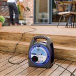 MASTER PLUG HST1513/4BL-ME Four Socket 15-meter Open Cable Case Extension Lead with Handle - Image 7