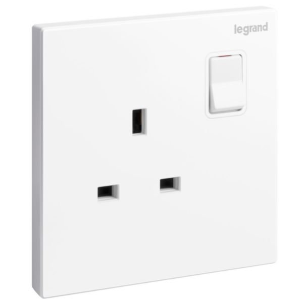SWITCHES AND SOCKETS - GALION- 13A SINGLE SWITCHED SOCKET