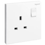 SWITCHES AND SOCKETS - GALION- 13A SINGLE SWITCHED SOCKET+LED