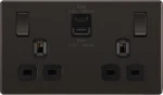 SWITCHES AND SOCKETS - BG 13A double switched socket with A & C type USB outlet - Image 3