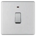 SWITCHES AND SOCKETS - BG 20A DP switch with LED indicator