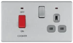 SWITCHES AND SOCKETS- BG 45A cooker control unit with 13A switched socket & LED indicator