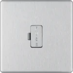 SWITCHES AND SOCKETS- BG Unswitched fused connection unit with LED indicator