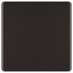SWITCHES AND SOCKETS- BG Single gang blank plate 3x3 - Image 3