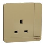 SWITCHES AND SOCKETS- SCHNEIDER- 13A 250V 1 Gang Double Pole Switched Socket - Image 3