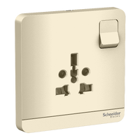 SWITCHES AND SOCKETS- SCHNEIDER- 16A 1 Gang International socket*