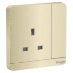 SWITCHES AND SOCKETS - SCHNEIDER-13A 250V 1 Gang Switched Socket - Image 3