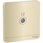 SWITCHES AND SOCKETS- SCHNEIDER-1 Gang TV Socket