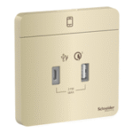 SWITCHES AND SOCKETS- SCHNEIDER-USB Charger USB A + USB C