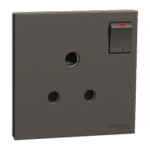 SWITCHES AND SOCKETS- SCHNEIDER-Switched socket, 15A 250V, 1 gang, 3 round pin - Image 2