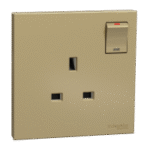 SWITCHES AND SOCKETS- SCHNEIDER- Switched socket Neon, 13A 250V 1G