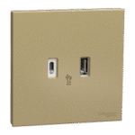 SWITCHES AND SOCKETS- SCHNEIDER-USB Charger, 21 W, Type A+C