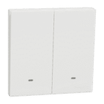 SWITCHES AND SOCKETS- SCHNEIDER-Momentary switch, 10A 250V, 2 gang, with fluorescent lamp - Image 6
