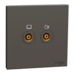 SWITCHES AND SOCKETS- SCHNEIDER-TV Master/FM socket, 2 gangs - Image 2