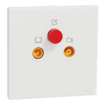SWITCHES AND SOCKETS- SCHNEIDER- TV/FM/SAT TV Socket, F Connection - Image 3