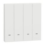 SWITCHES AND SOCKETS-SCHNEIDER-10AX 250V 4 Gang 1 Way Switch - Image 4