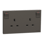 SWITCHES AND SOCKETS- SCHNEIDER-Switched socket, 13A 250V, 2 gangs - Image 2