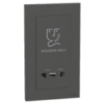 SWITCHES AND SOCKETS- SCHNEIDER-Universal shaver unit, 115 V / 240 V