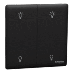 SWITCHES AND SOCKETS- SCHNEIDER-250W 2 Gang dimmer - Image 3