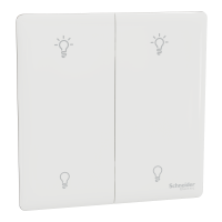 SWITCHES AND SOCKETS- SCHNEIDER- 250W 2 Gang dimmer, push button