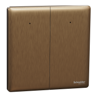 SWITCHES AND SOCKETS- SCHNEIDER- 16AX/20A 250V 2 Gang 1 Way Switch with LED