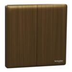 SWITCHES AND SOCKETS- SCHNEIDER-Momentary switch10A 250V 2 Gang Press Switch - Image 2