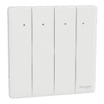SWITCHES AND SOCKETS- SCHNEIDER-16AX 250V 4 Gang 1 Way Switch with LED - Image 3