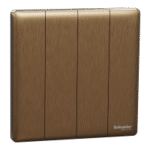 SWITCHES AND SOCKETS- SCHNEIDER- 10AX 250V 4 Gang 2 Way Switch