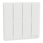 SWITCHES AND SOCKETS- SCHNEIDER- 10AX 250V 4 Gang 2 Way Switch - Image 2