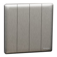 SWITCHES AND SOCKETS- SCHNEIDER- 10AX 250V 4 Gang 2 Way Switch