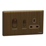 SWITCHES AND SOCKETS- SCHNEIDER- 45A Cooker Control Unit - Image 2