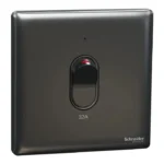 SWITCHES AND SOCKETS- SCHNEIDER- 32A 1 Gang DP with LED & Earth - Image 2