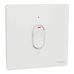 SWITCHES AND SOCKETS- SCHNEIDER- 32A 1 Gang DP with LED & Earth - Image 3