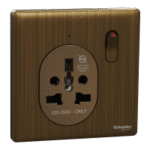 SWITCHES AND SOCKETS-SCHNEIDER- 16A 1 Gang International socket* - Image 3