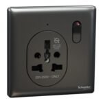 SWITCHES AND SOCKETS-SCHNEIDER-16A 1 Gang International socket* - Image 2