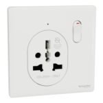 SWITCHES AND SOCKETS-SCHNEIDER-16A 1 Gang International socket* - Image 3