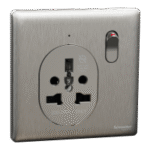 SWITCHES AND SOCKETS-SCHNEIDER- 16A 1 Gang International socket*