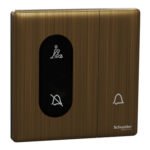 SWITCHES AND SOCKETS-SCHNEIDER- 1 Gang Bell Switch with “Do Not Disturb”, “Please Wait”