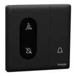 SWITCHES AND SOCKETS-SCHNEIDER- 1 Gang Bell Switch with “Do Not Disturb”, “Please Wait” - Image 2