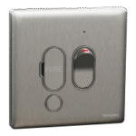 SWITCHES AND SOCKETS-SCHNEIDER- 13A 250V Switched Fused Connection Unit with Neon